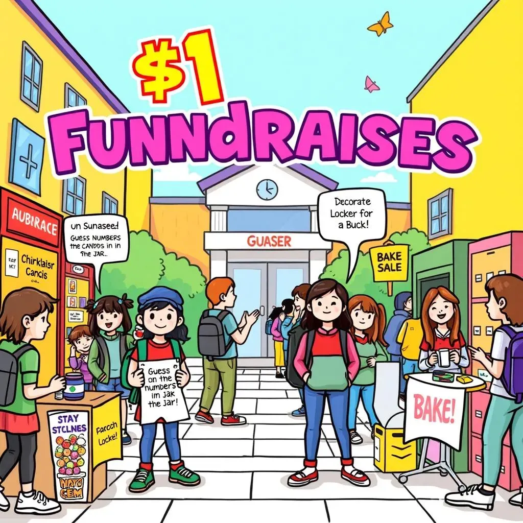 $1 Fundraiser Ideas for Schools and Colleges