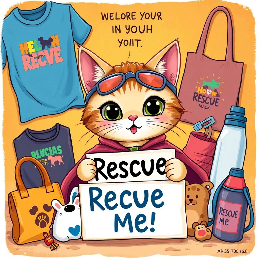 Amazing Animal Rescue Fundraising Merchandise Ideas