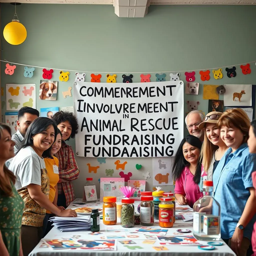 Amazing Community involvement in animal rescue fundraising