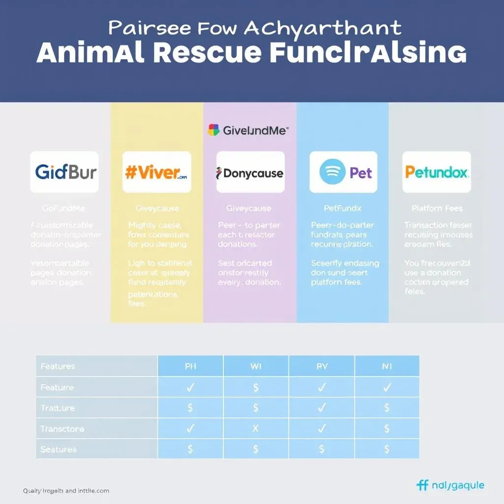 Comparing Popular Animal Rescue Fundraising Platforms: Features and Fees