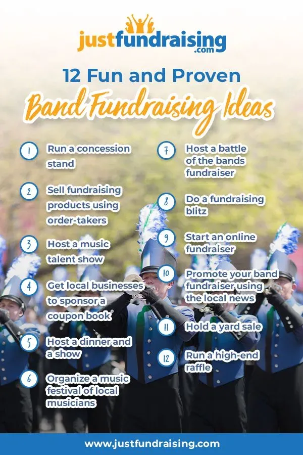 Effective easy fundraising ideas for marching band