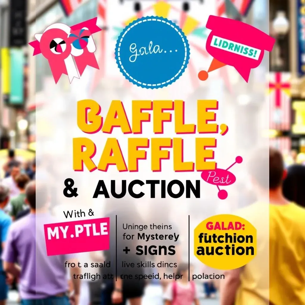 Gala, Raffle, and Auction: Unique Fundraiser Ideas