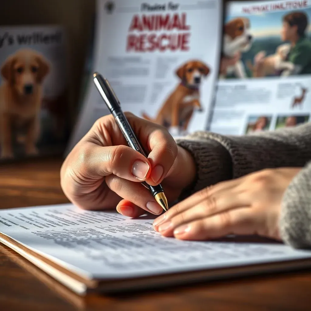 How to write an animal rescue fundraising letter: A powerful guide