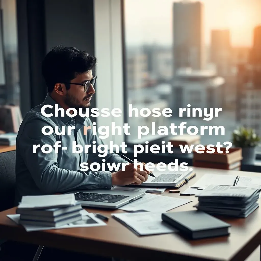 Making the Right Choice: Tips for Selecting the Perfect Platform for Your Needs