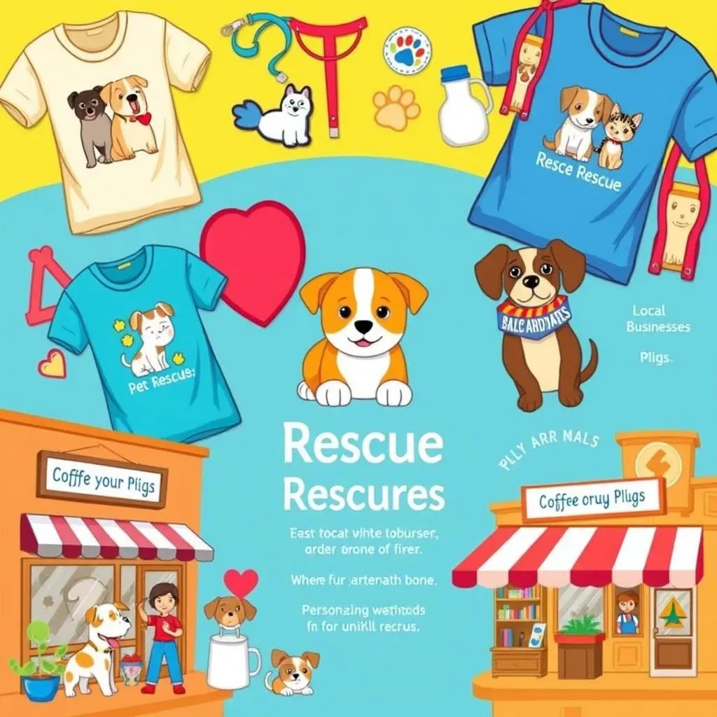 Merchandise and Partnership Ideas for Animal Rescue Fundraising