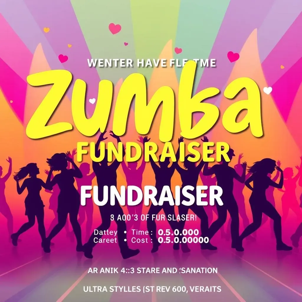 MustHave Elements for Your Zumba Fundraiser Flyer