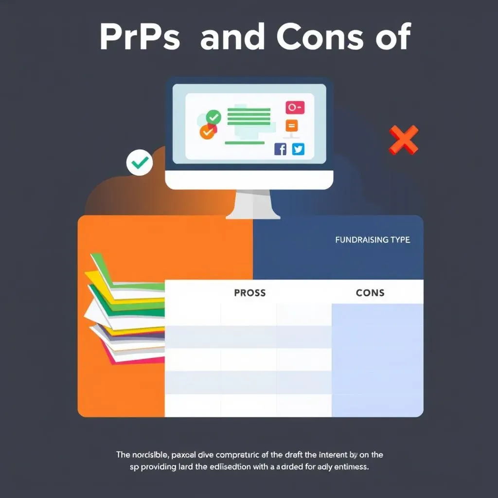 Pros and Cons of Each Fundraising Type for Nonprofits