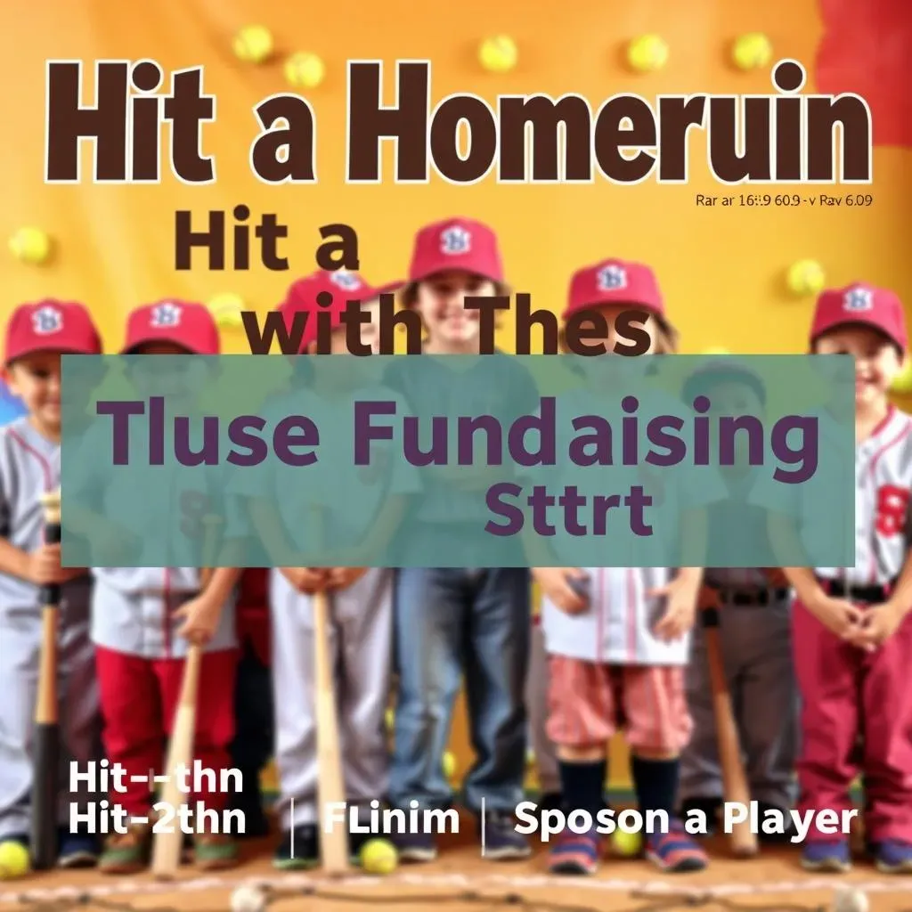 Swing into Action: Best Ideas for Baseball Fundraisers