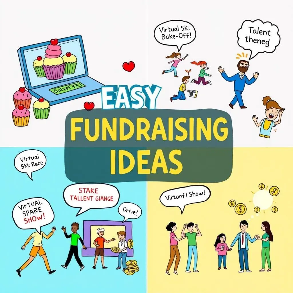 Top 100 Fundraising Ideas: Easy and Virtual