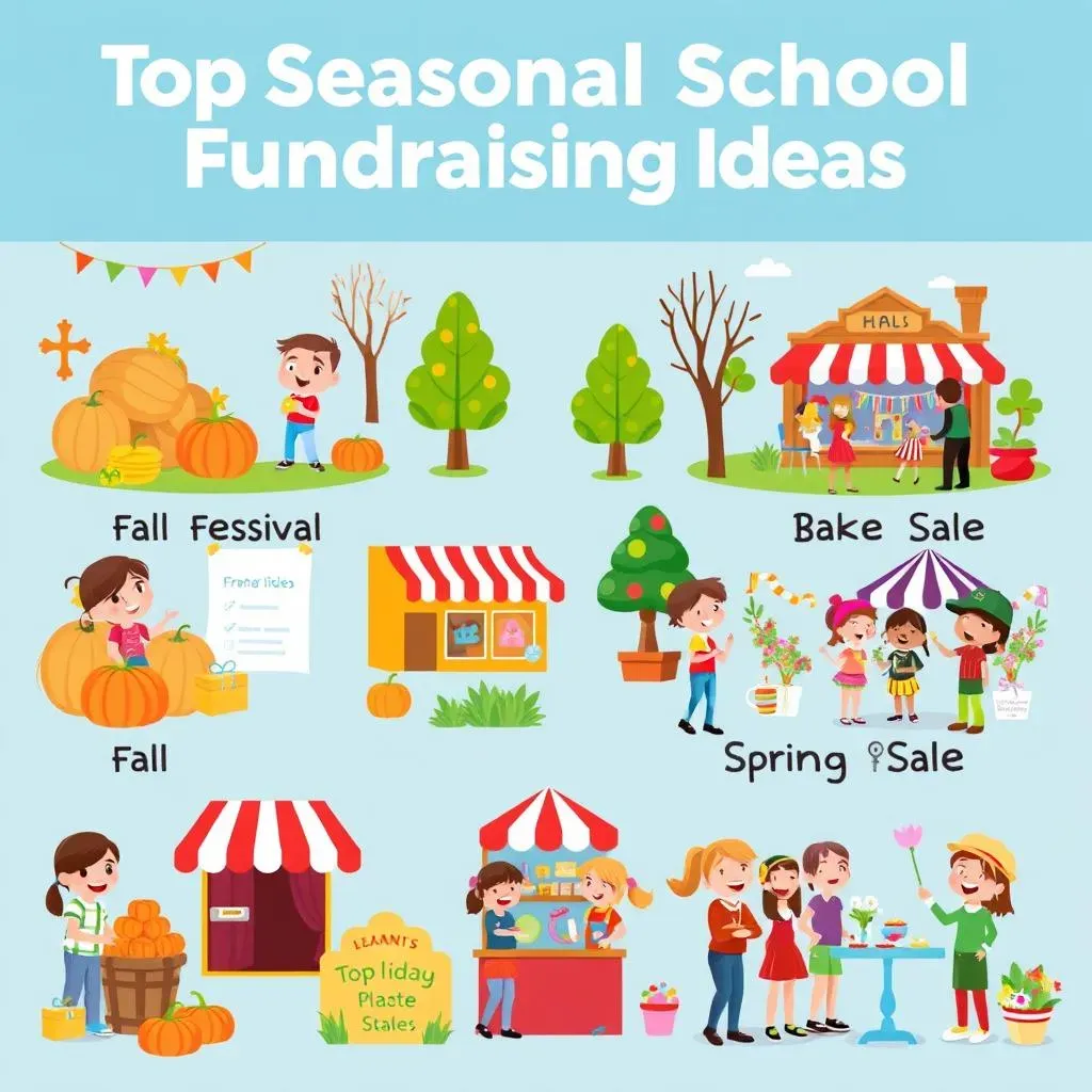 Top Seasonal School Fundraising Ideas