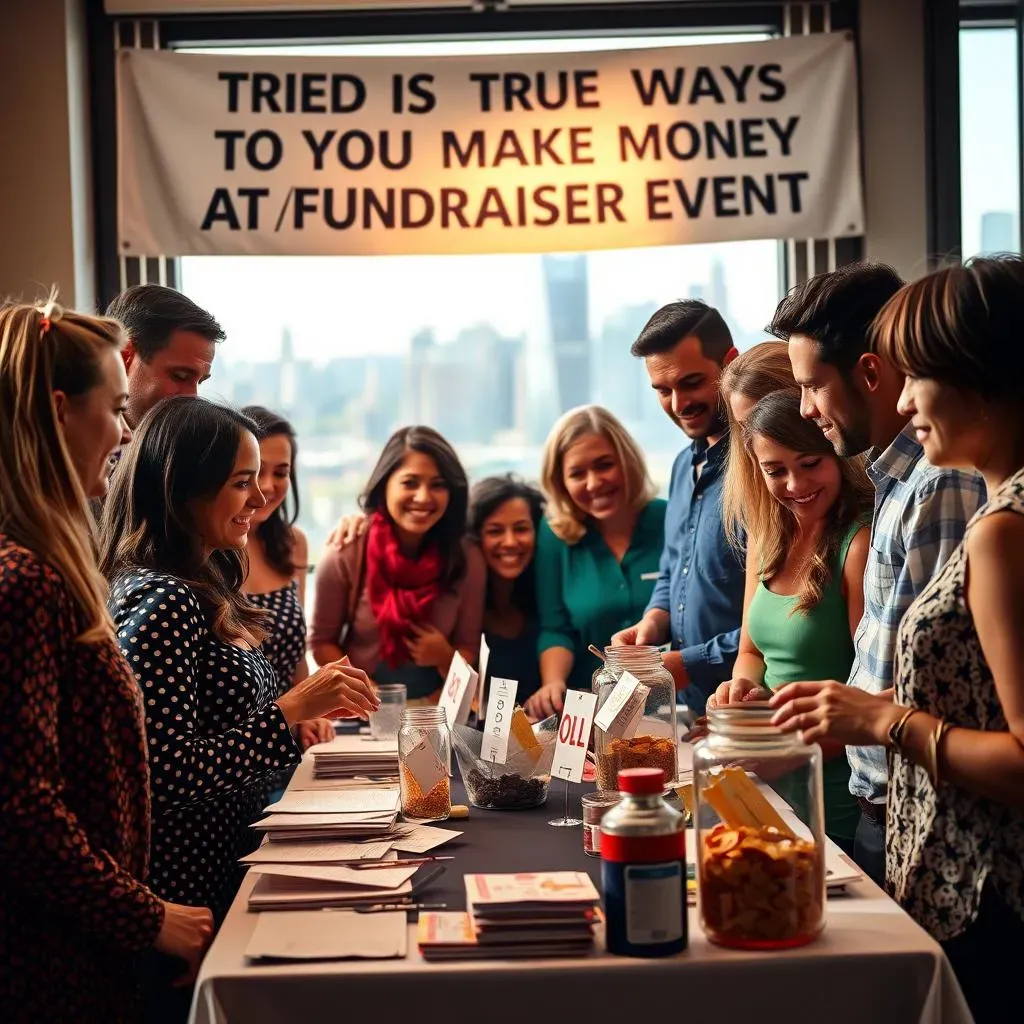 Tried and True Ways to Make Money at a Fundraiser Event