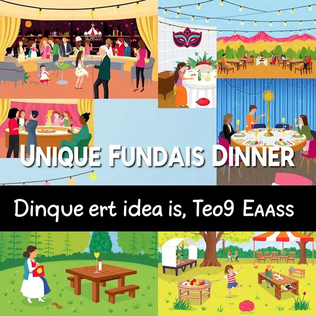 Genius Unique Fundraising Dinner Ideas