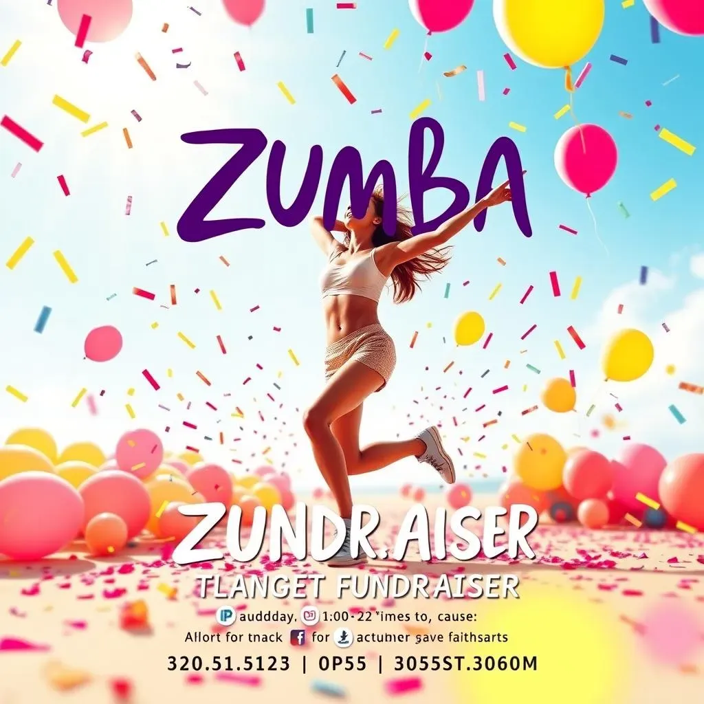 Create an Awesome Zumba Fundraiser Flyer Now